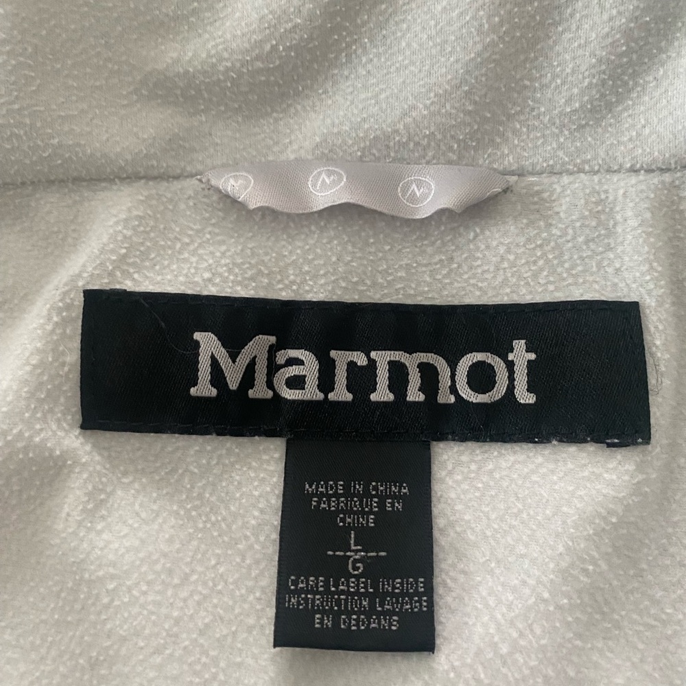 Women’s Large Marmot White Ski Coat